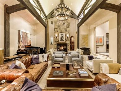 A Luxury Ski Ranch On thirty Seven  Acres Close to Aspen Ski